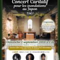 Concert caritatif pour les inondations au Japon